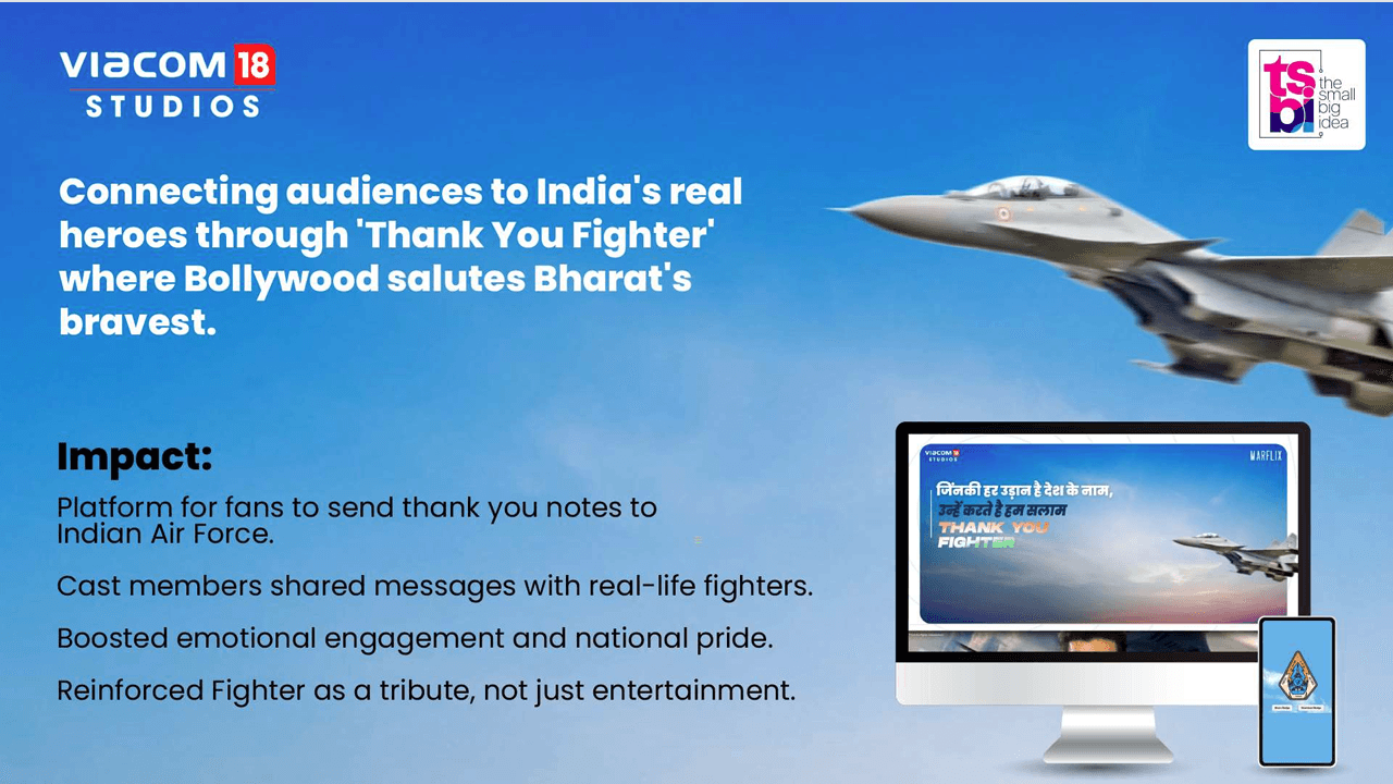 Thank You Fighter: Connecting Audiences to India’s Real Heroes